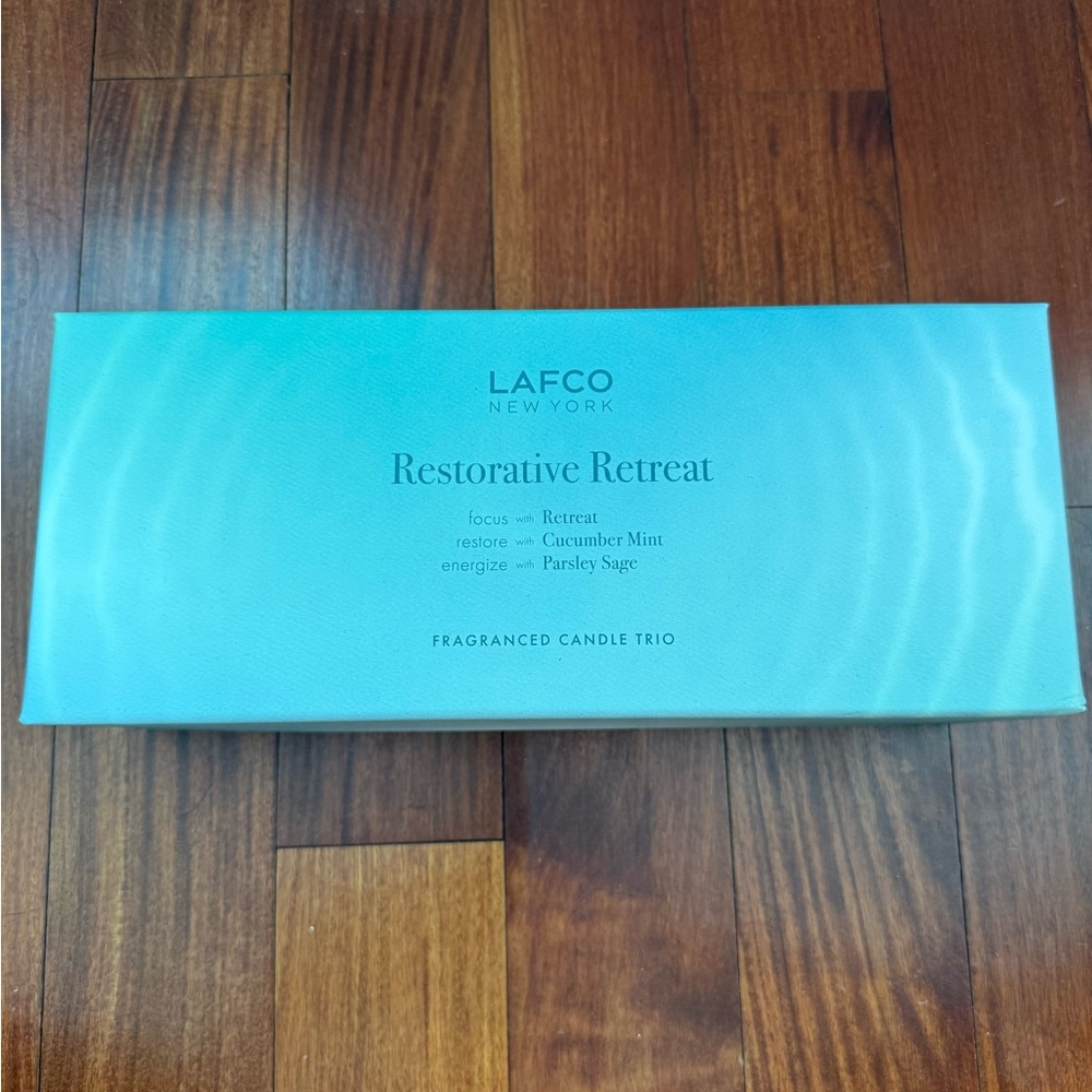 LAFCO Restorative Retreat Candle Trio